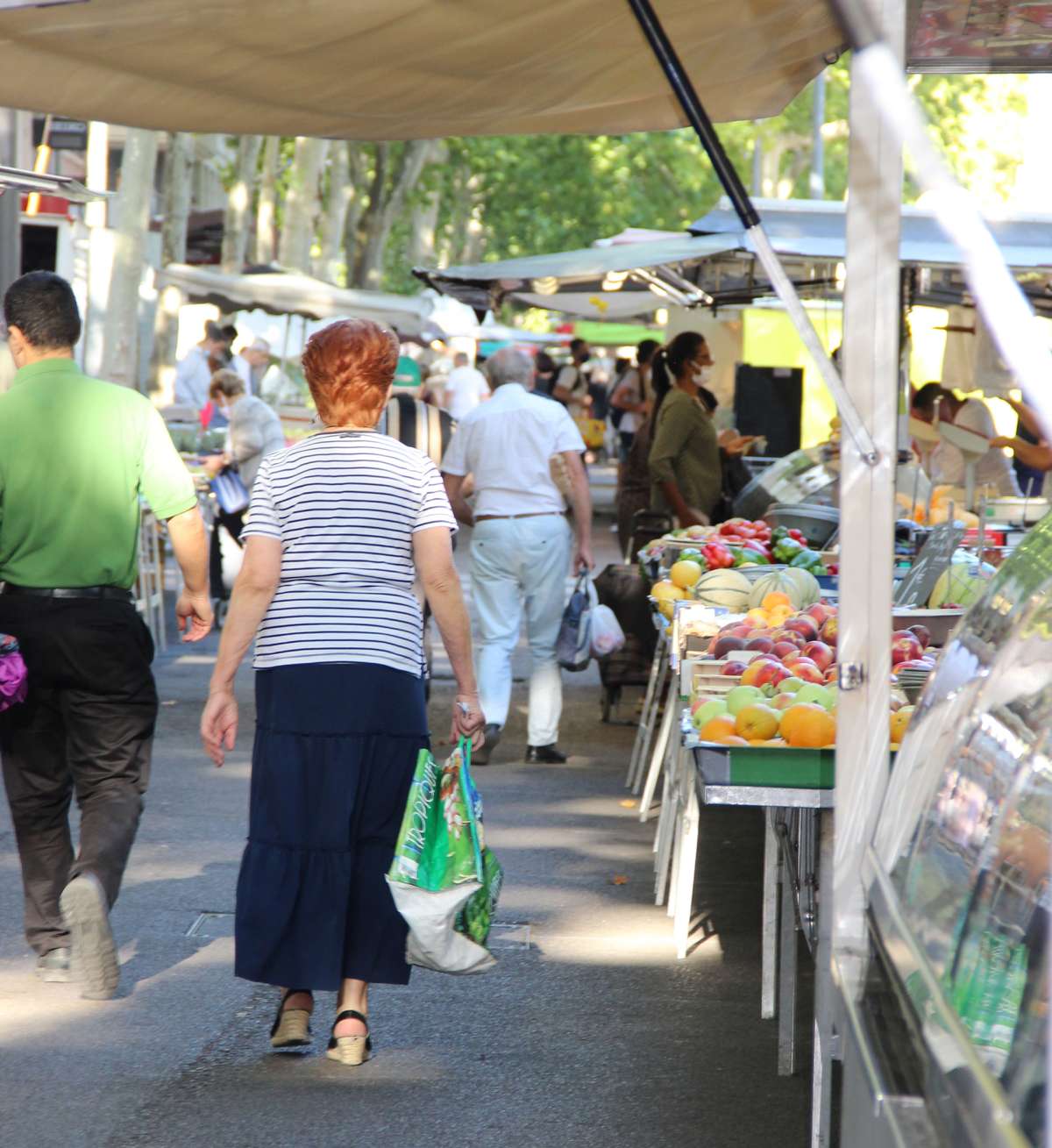 Le marché de la Croix-Rousse © LV