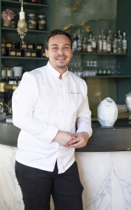 Maxime Pujol, chef du restaurant Bergamote