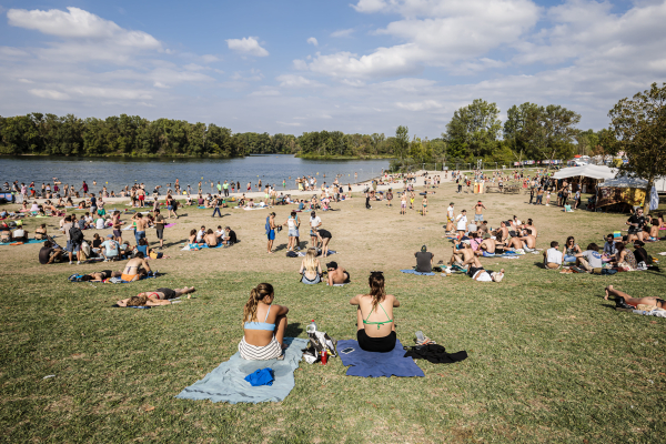 Woodstower la journée, au Grand Parc Miribel Jonage © Brice Robert / Woodstower