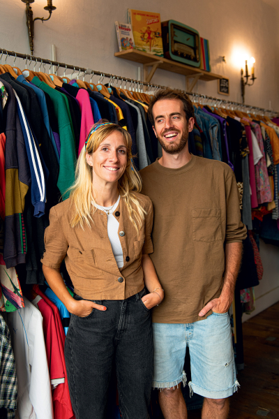 Amandine Savi et Bastien Monhard / Fripes Machine ©Susie Waroude