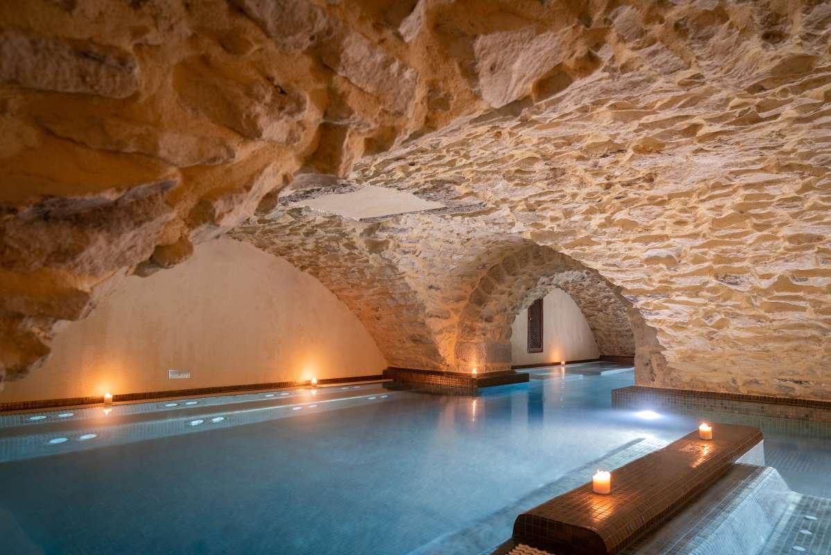 Bassin du spa Les Cent Ciels