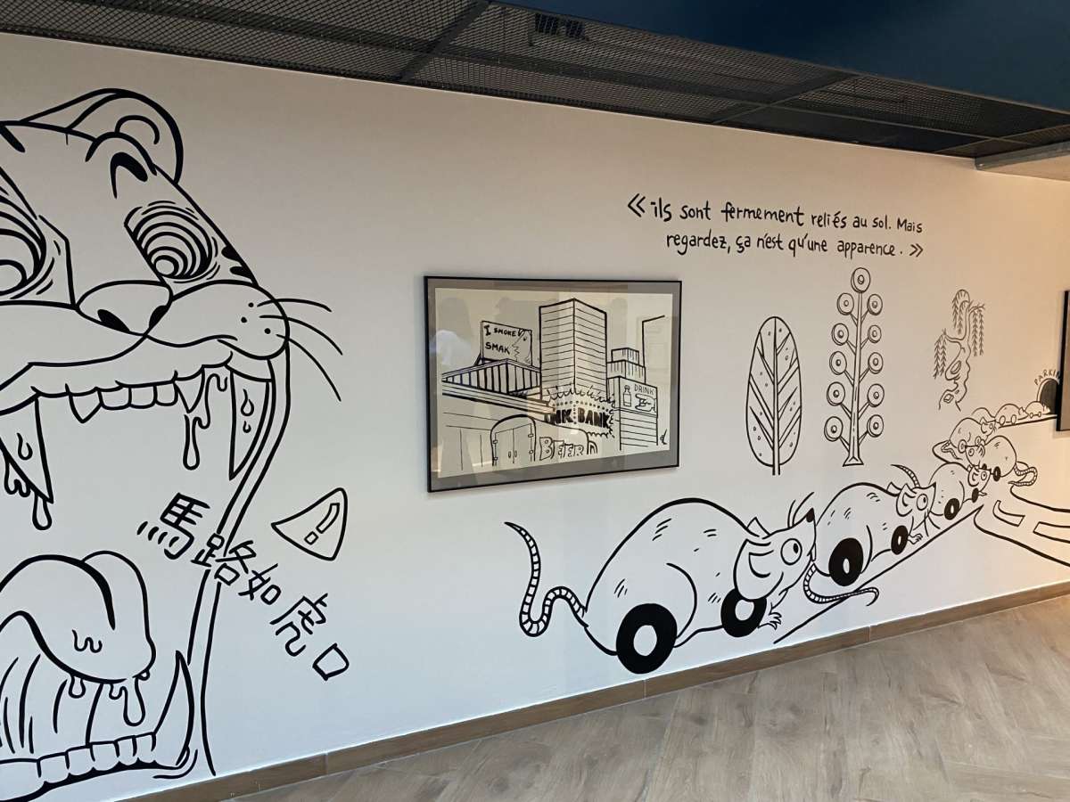 Exposition Sous-soul dans le parking Saint-Antoine ©LPA